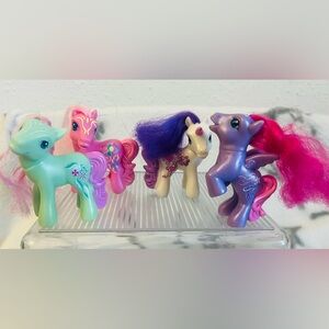 2008 MLP G3 McDonalds 25th Anniversary Celebration Collection Happy Meal Toys